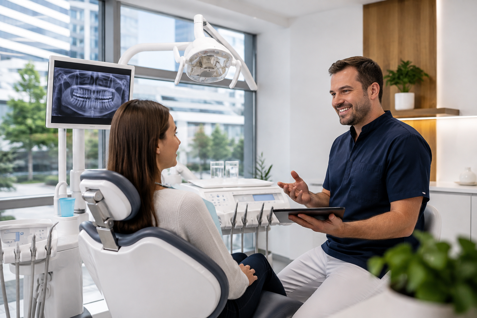 EDI-DENTA Modern,nyugodt fogászati környezet